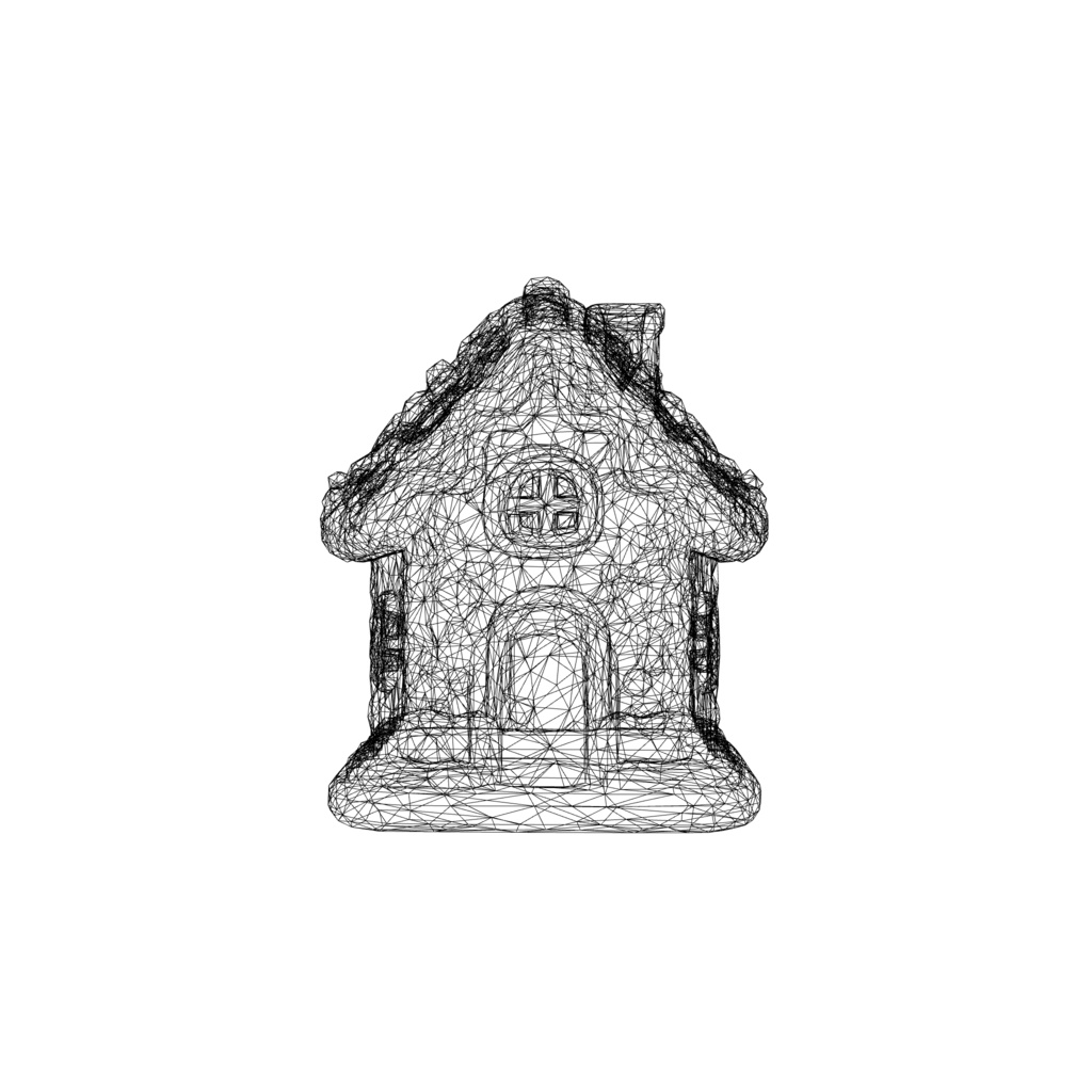 Gingerbread Dreamhouse 3d model