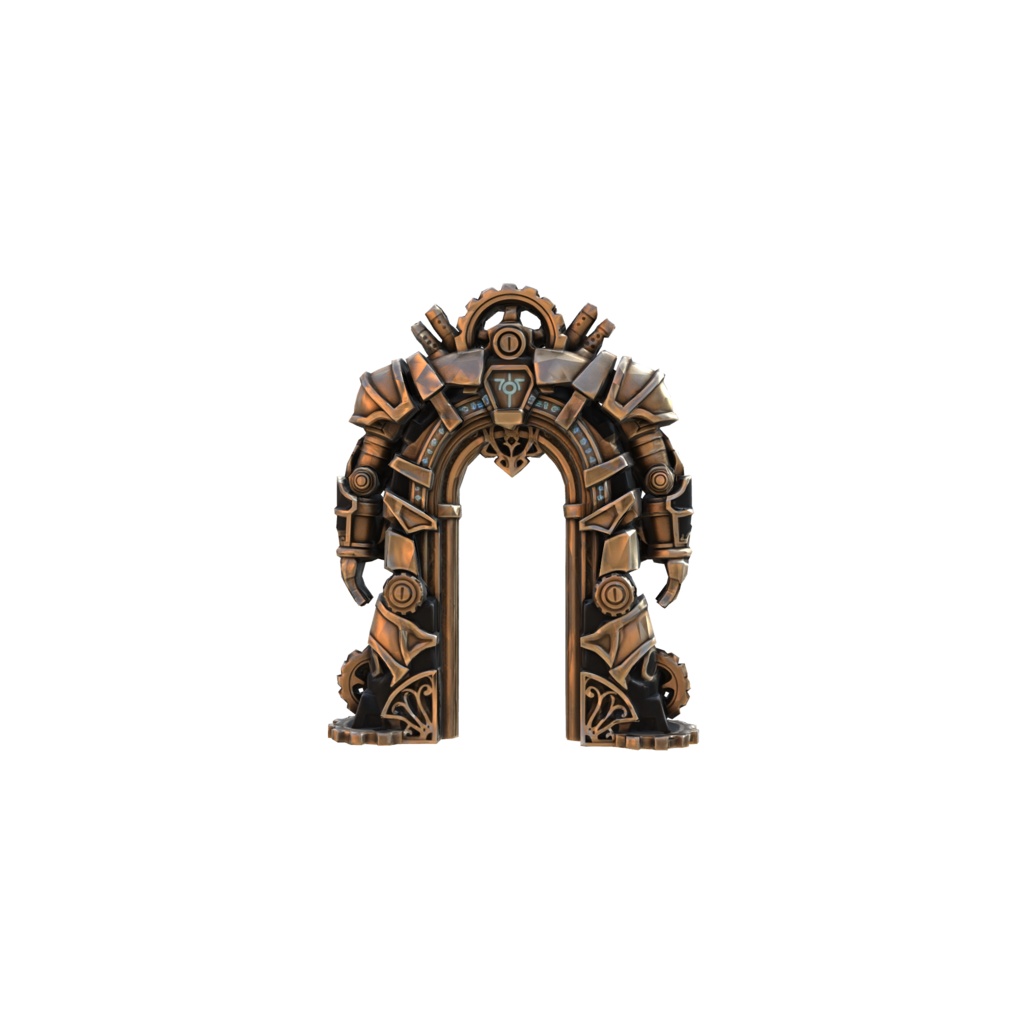 Gearbound Arch 3d model