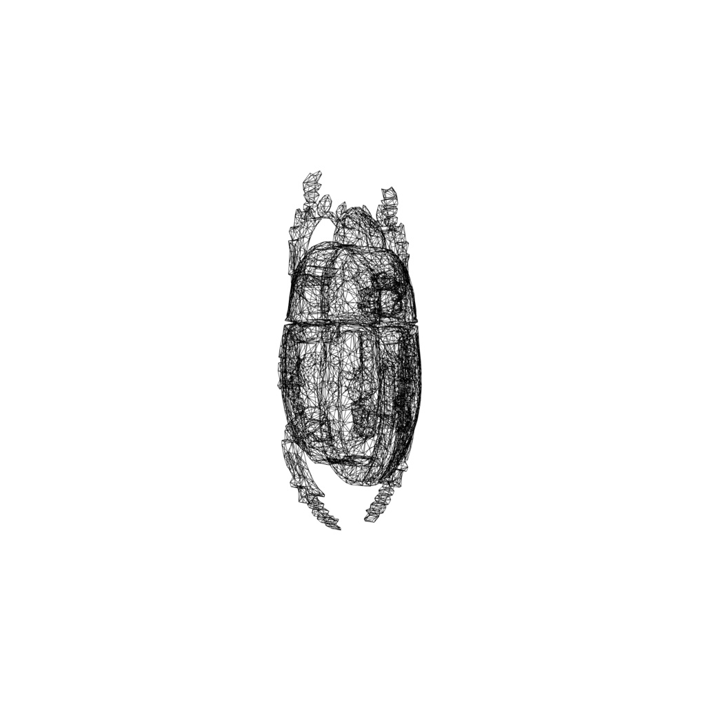 Runic Mechanical Scarab 3d model