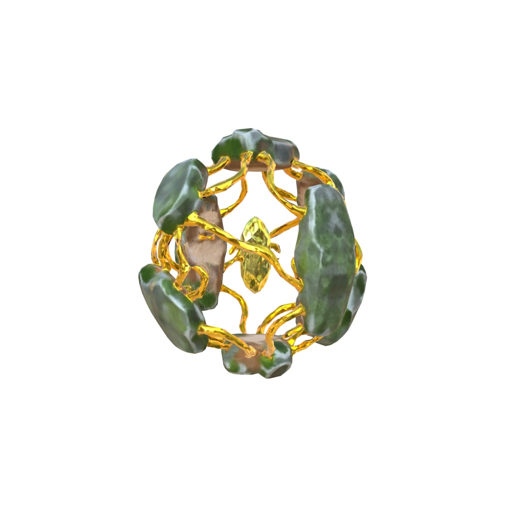 Mana bound Geode 3d model