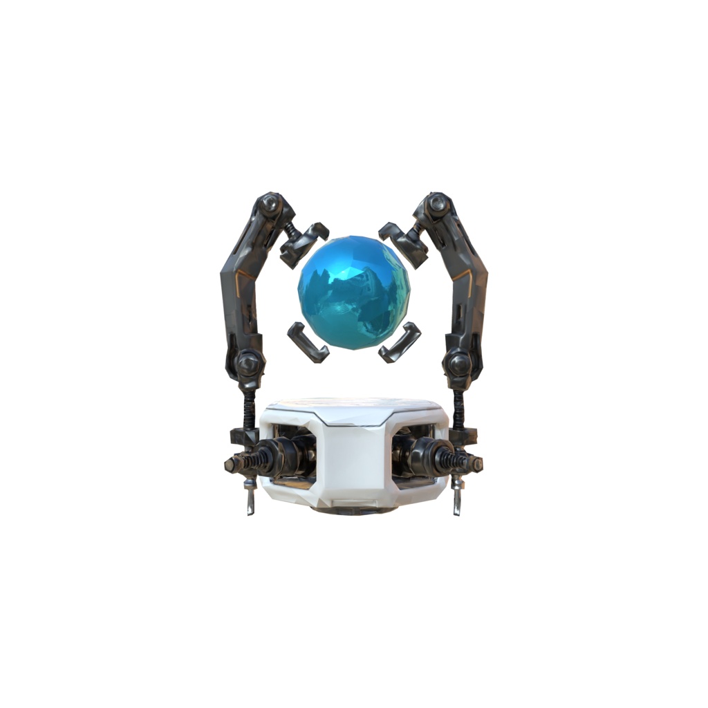 Quantum Sphere Energy Module 3d model