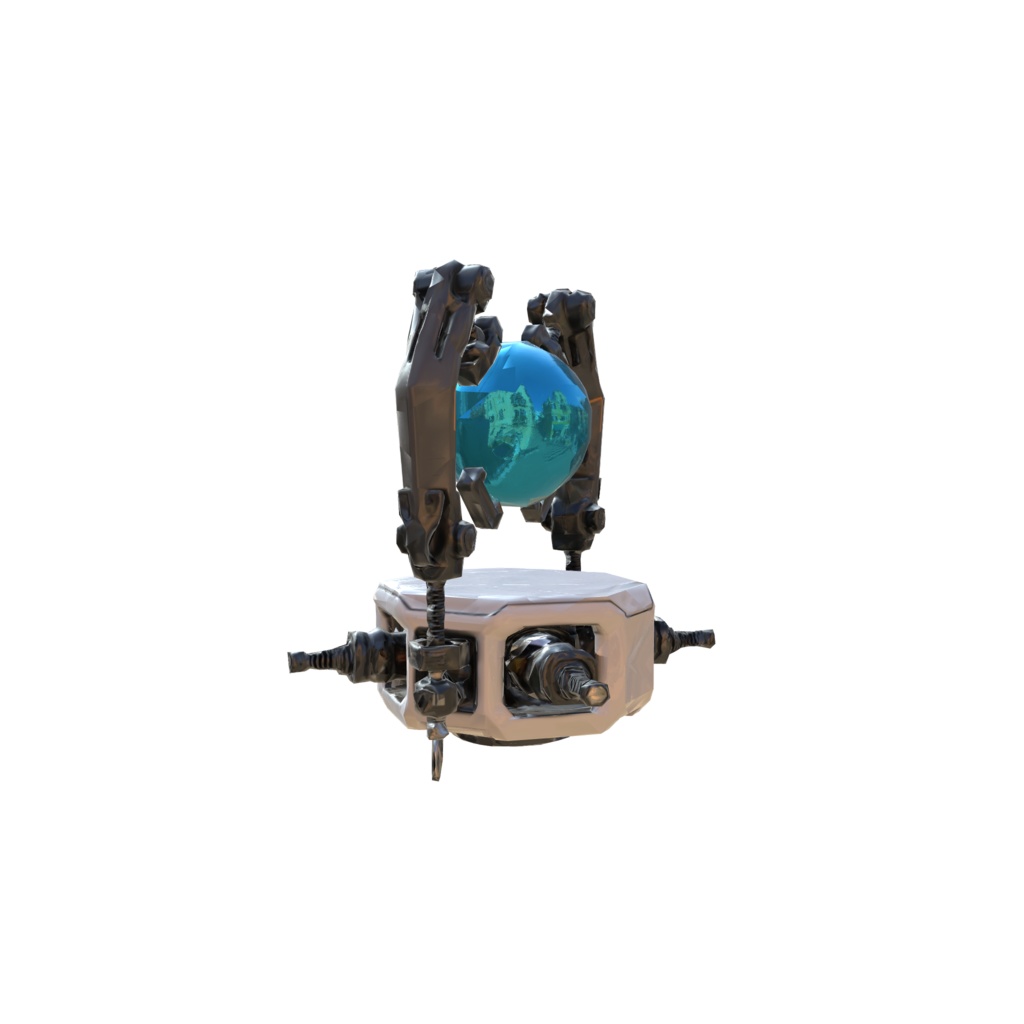 Quantum Sphere Energy Module 3d model