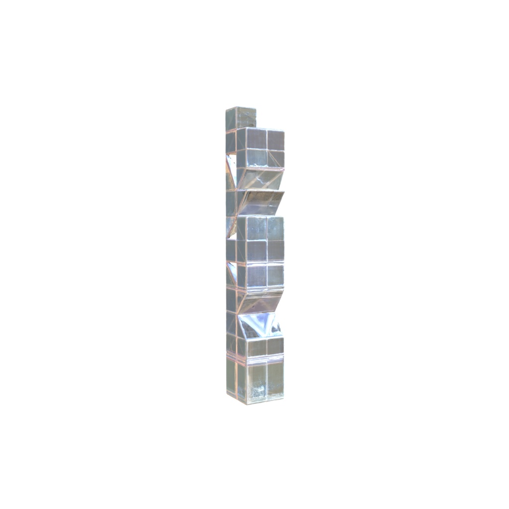 Prismatic Geometry Column 3d model