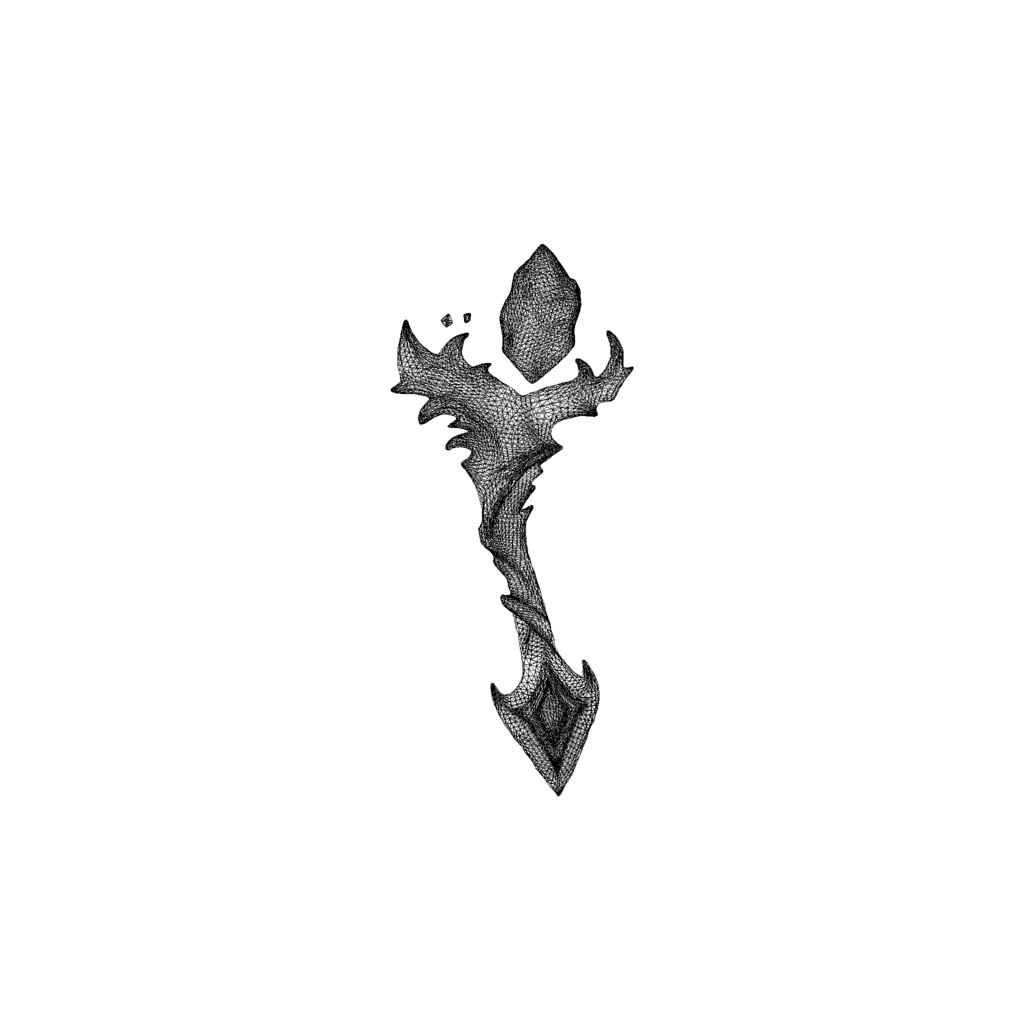 Amethyst magic scepter