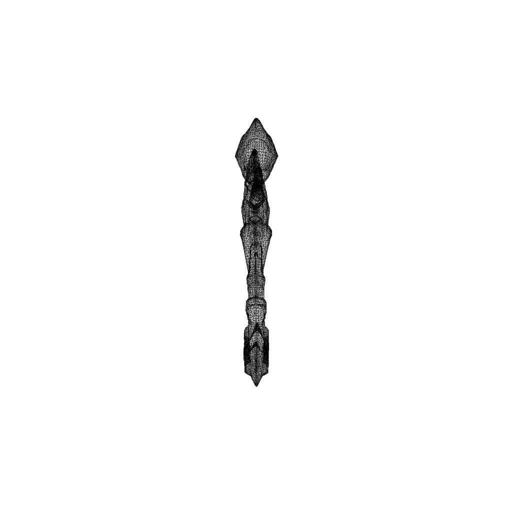 Amethyst magic scepter