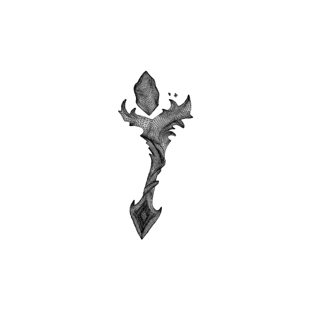 Amethyst magic scepter