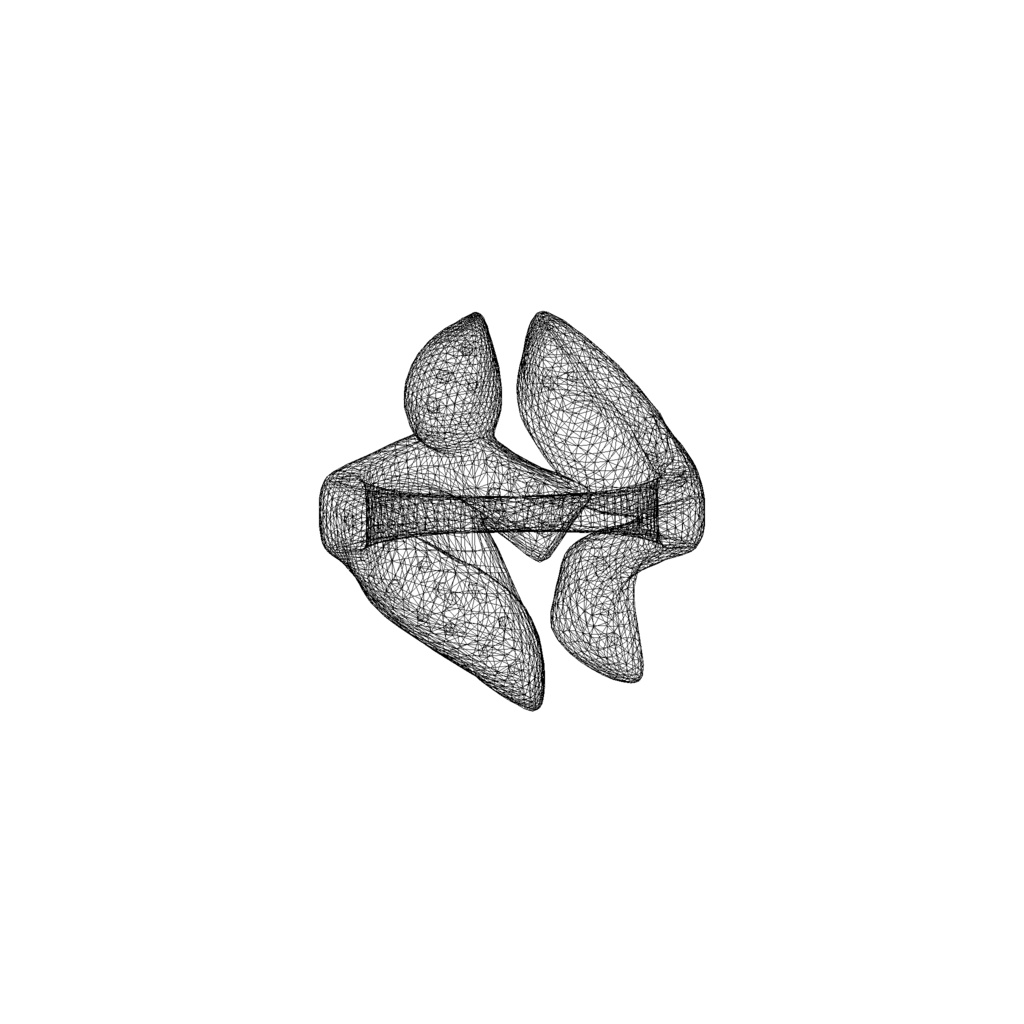 Diamond gold ring 3D model