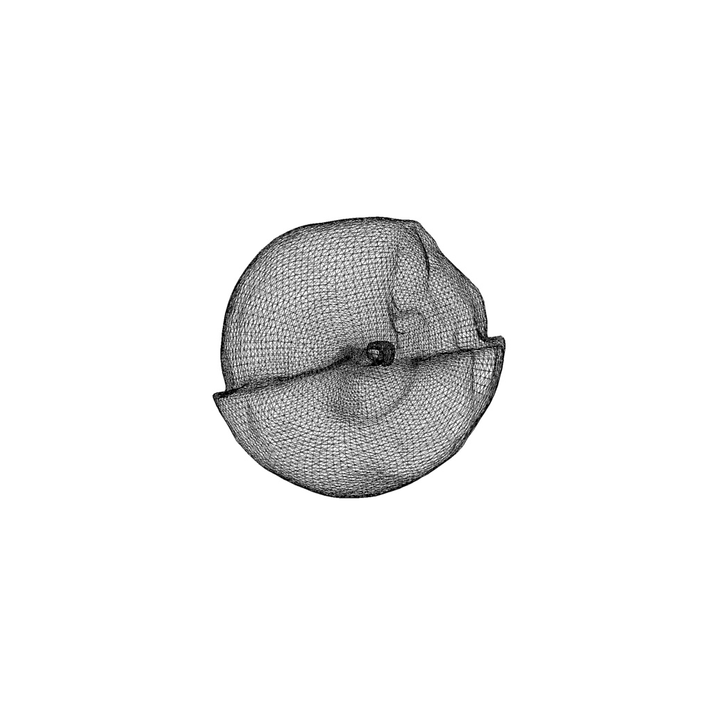Crystal pear 3D model