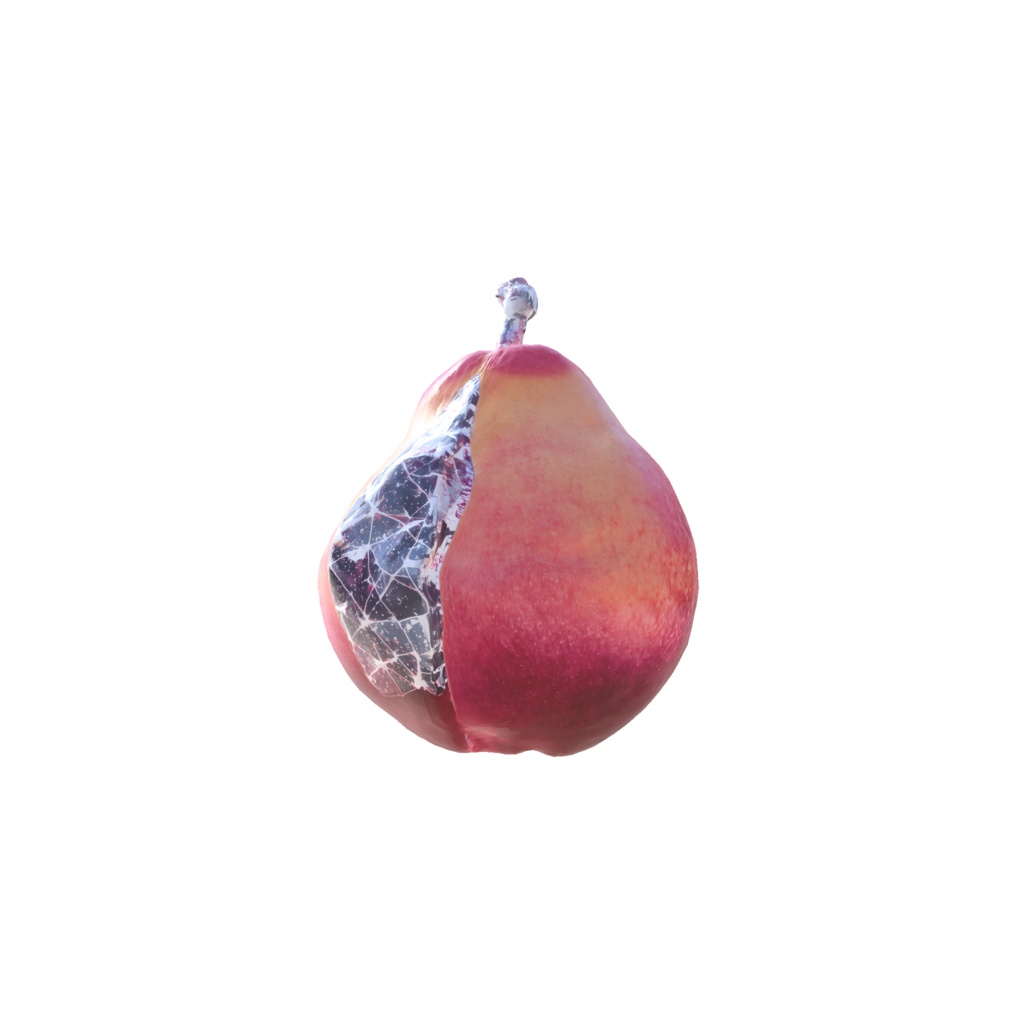 Crystal pear 3D model