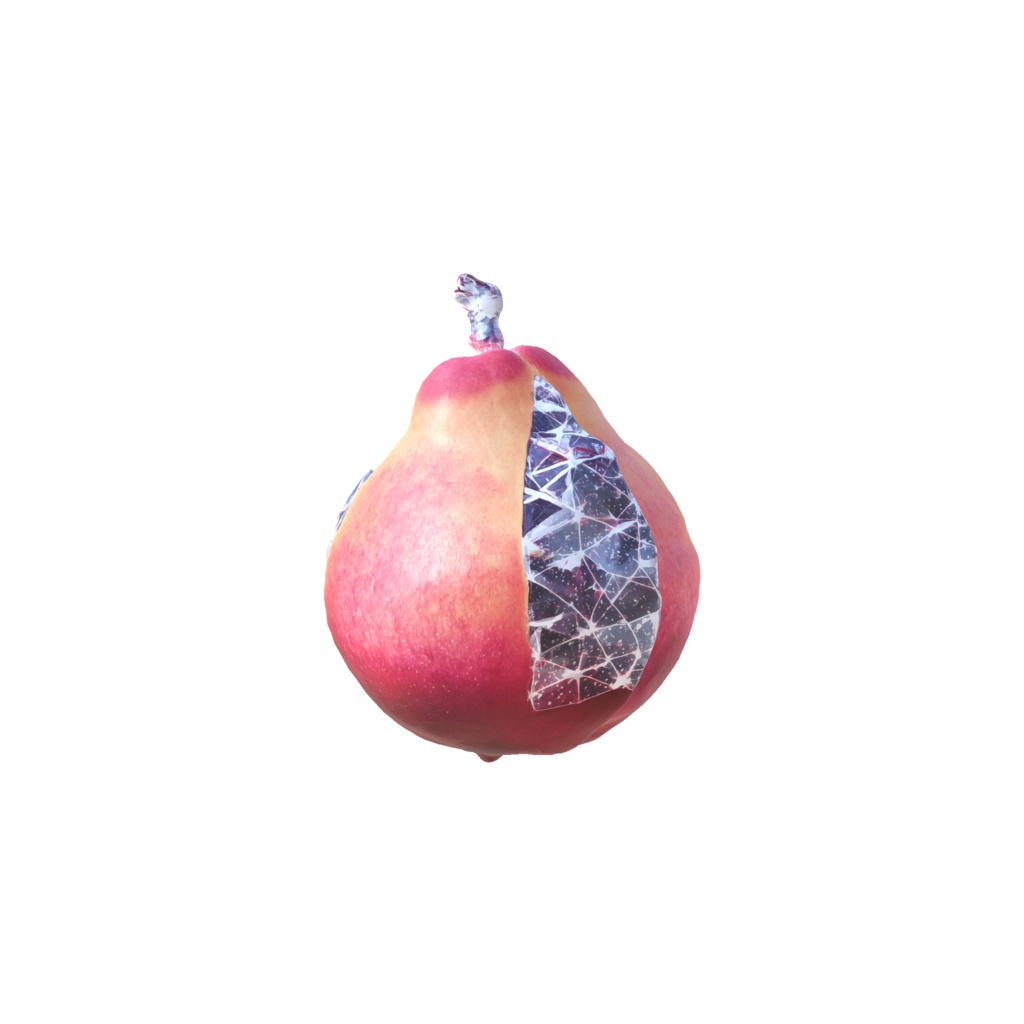 Crystal pear 3D model