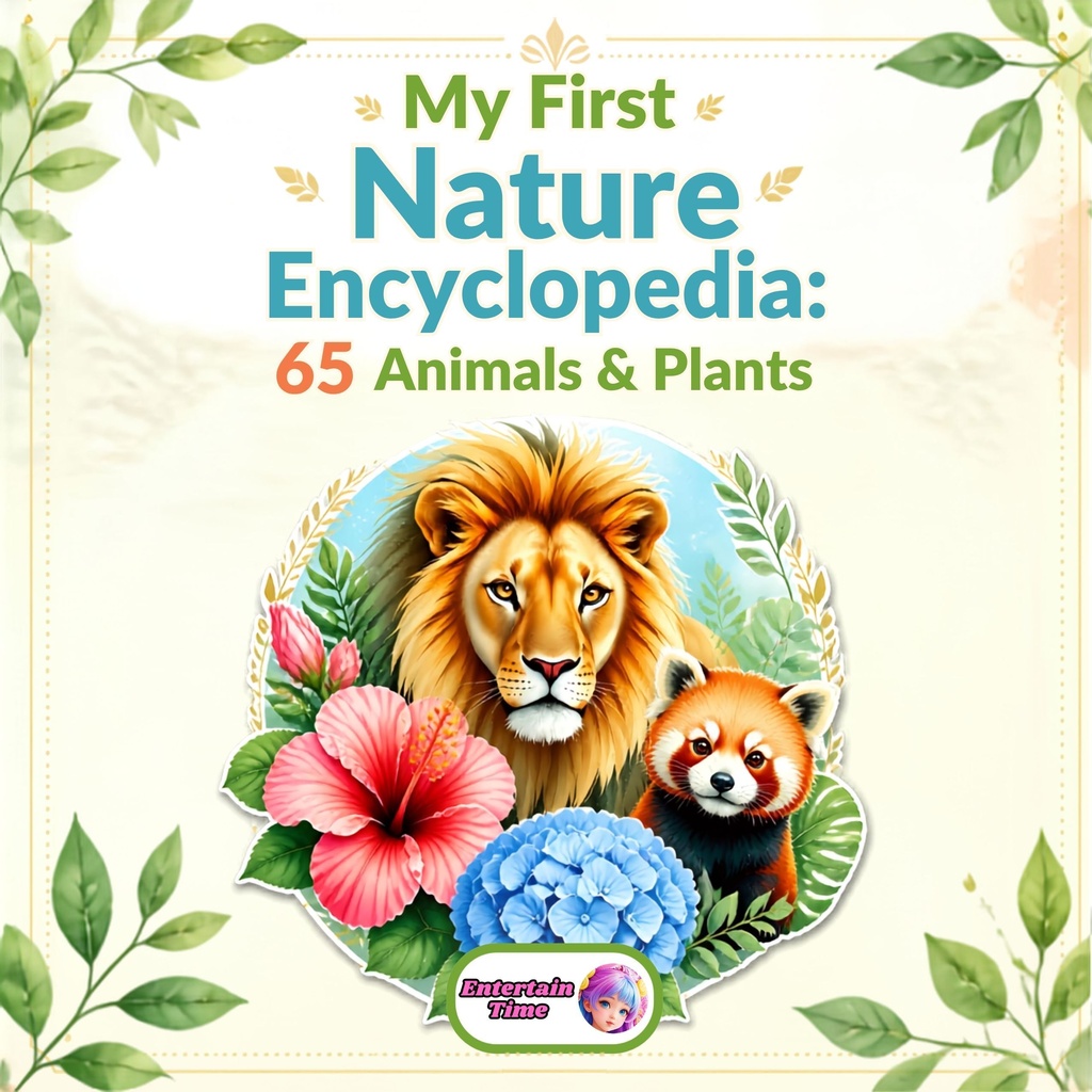 [PDF Picture Book] My First Nature Encyclopedia - Educational Animal & Nature Book for Kids (70 Pages / Full Color)