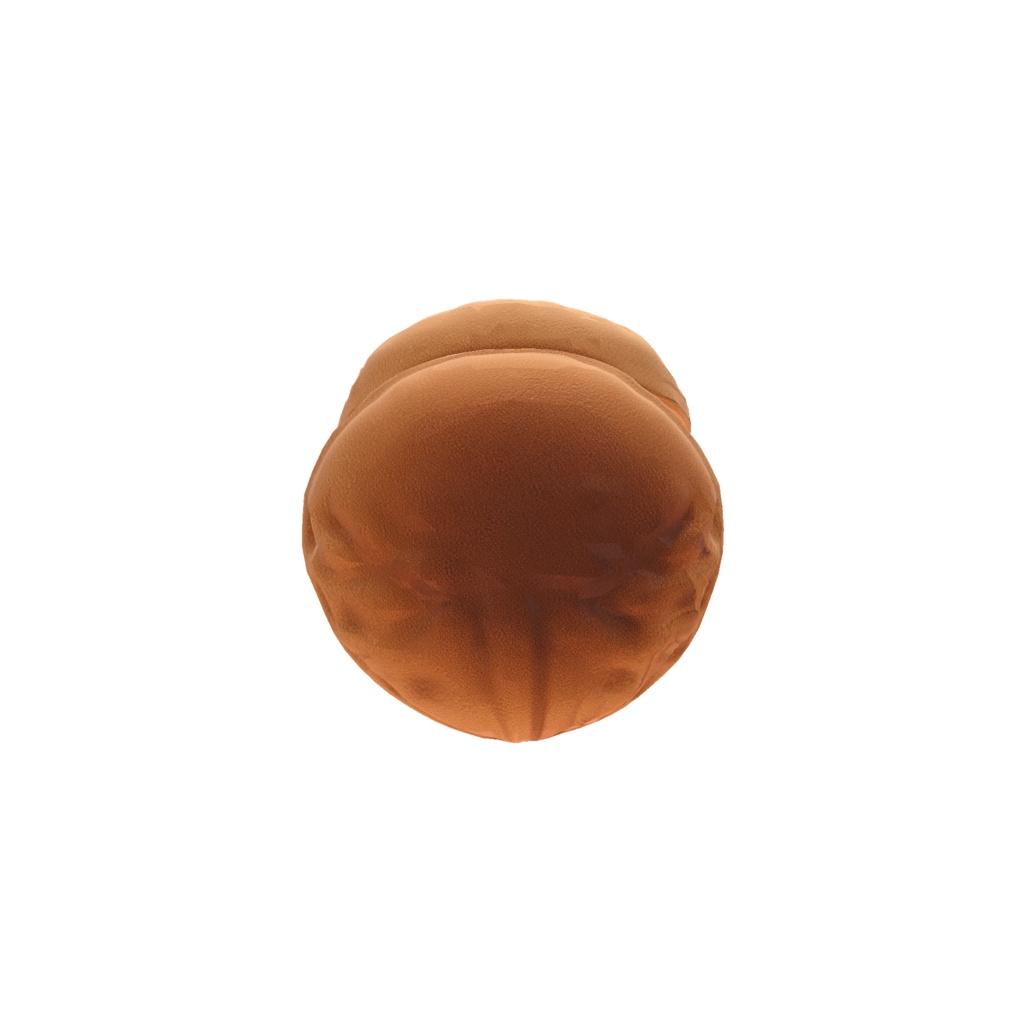 Walnut miniature cabin 3d model