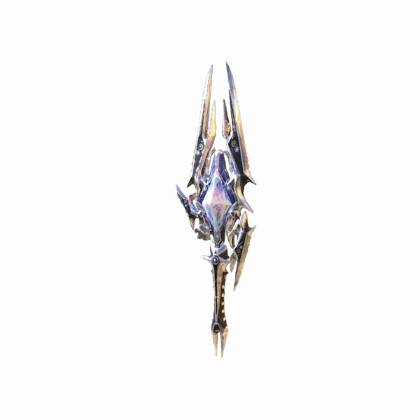 Tech-energy mechanical greatsword 3d model