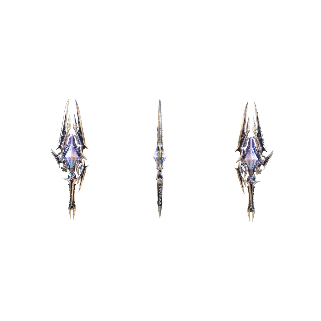 Tech-energy mechanical greatsword 3d model