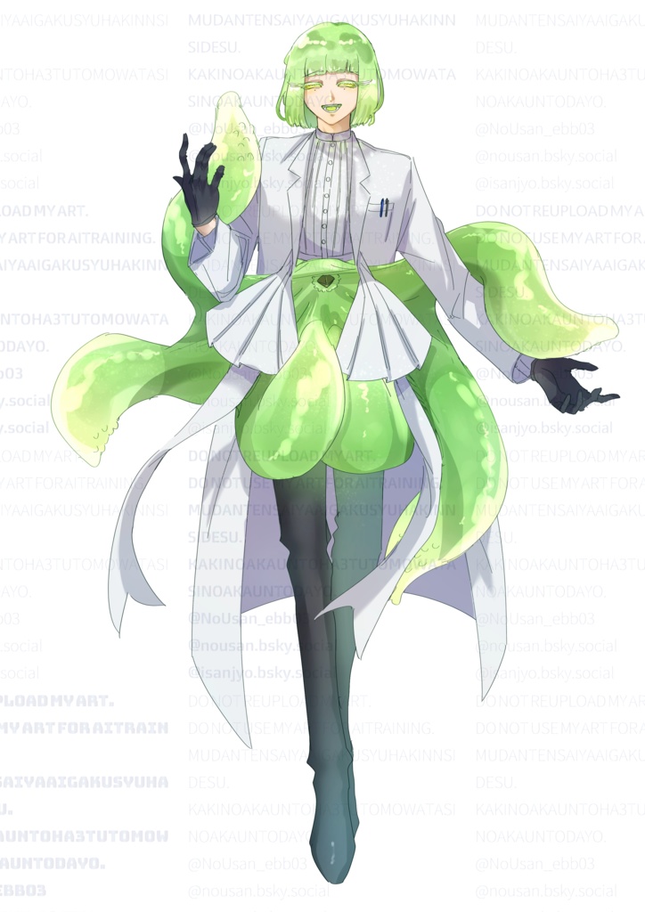 💚ペリドットのキラッキラ✨耽美アクスタ(天然石チャーム付き)💎