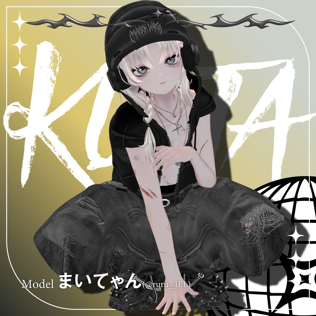 【全アバター対応】Leave A Scar🔪【傷痕テクスチャ】