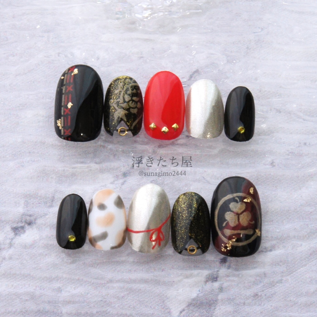 【南泉一文字】刀剣乱舞 南泉一文字イメージネイルチップ