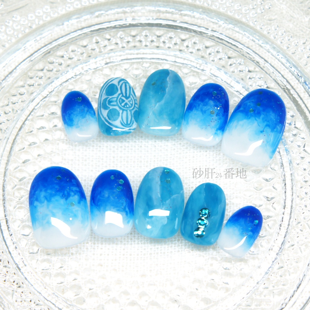 【松井江】刀剣乱舞 松井江イメージネイルチップ