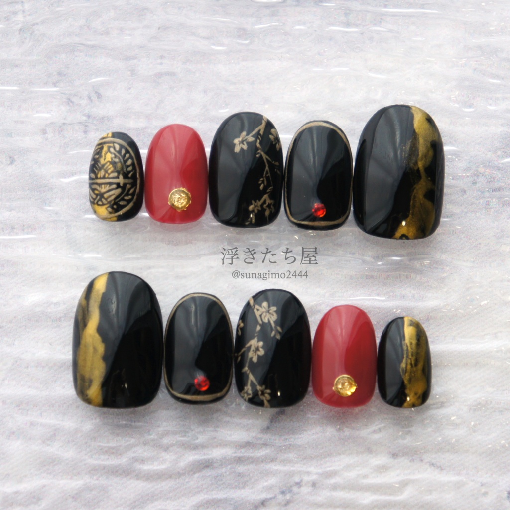 【燭台切光忠 極】燭台切光忠(極)イメージネイルチップ