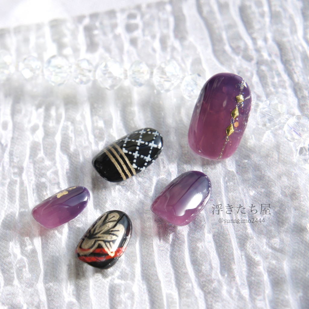 【明石国行】刀剣乱舞 明石国行イメージネイルチップ