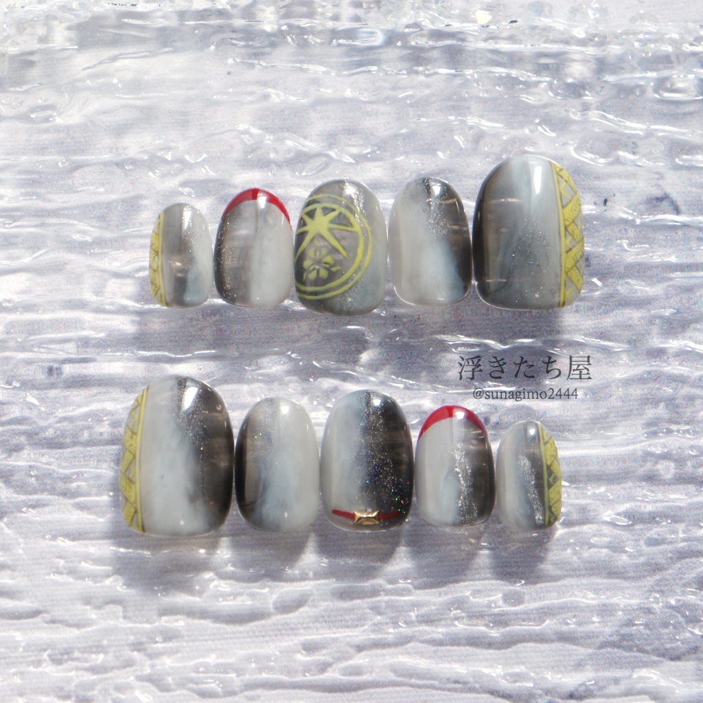 【ソハヤノツルキ】刀剣乱舞 ソハヤノツルキイメージネイルチップ