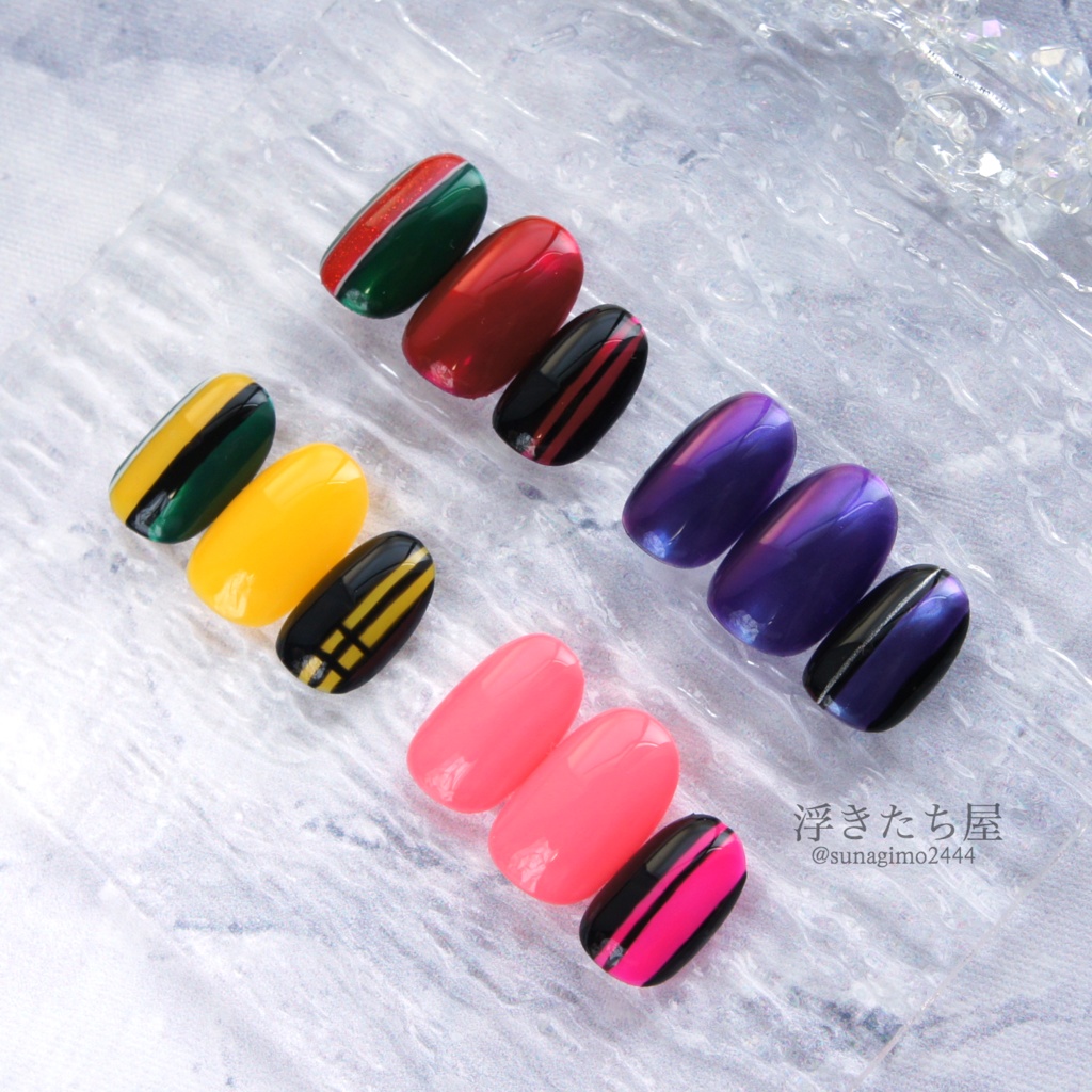 【豊前江】刀剣乱舞 豊前江(東京心覚)イメージネイルチップ