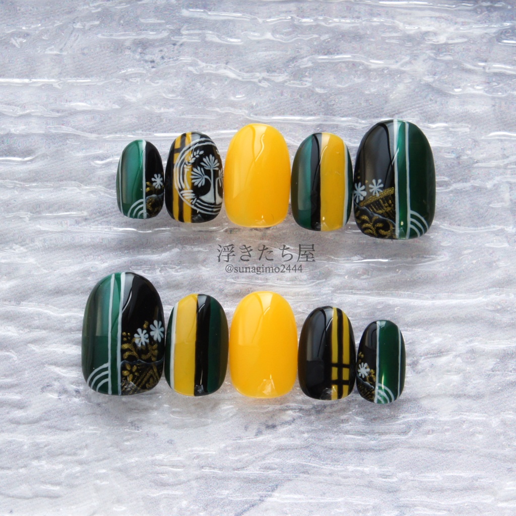 【桑名江】刀剣乱舞 桑名江(東京心覚)イメージネイルチップ