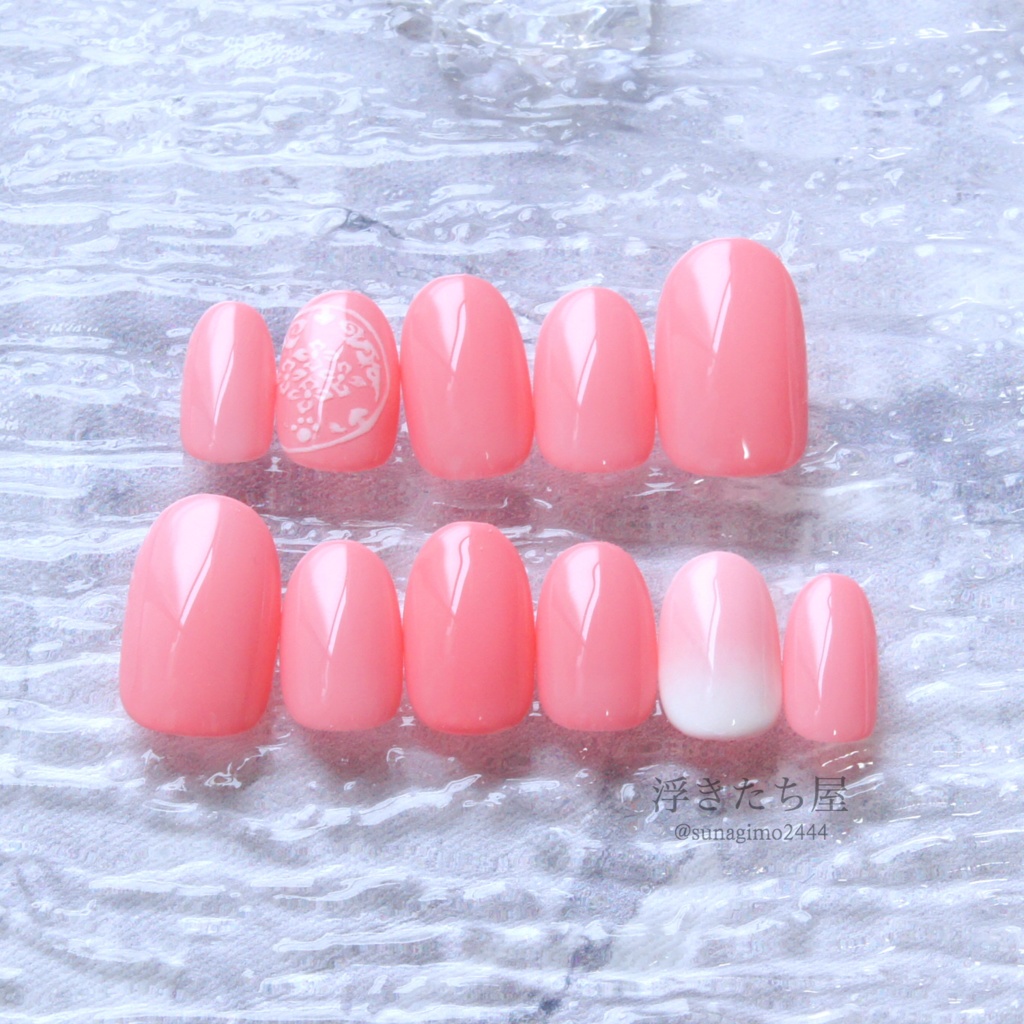 【おそろいネイル】村雲江(紋+着せかえチップ付き)