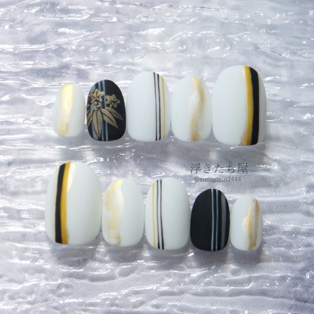 【髭切】軽装イメージネイルチップ