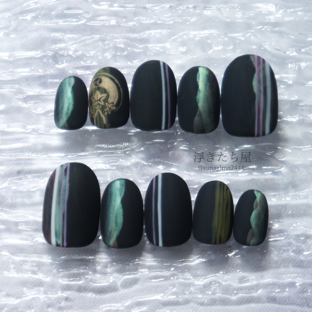 【膝丸】軽装イメージネイルチップ