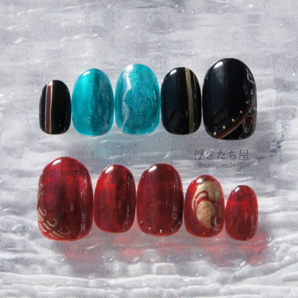 【和泉守兼定】刀剣乱舞 和泉守兼定イメージネイルチップ