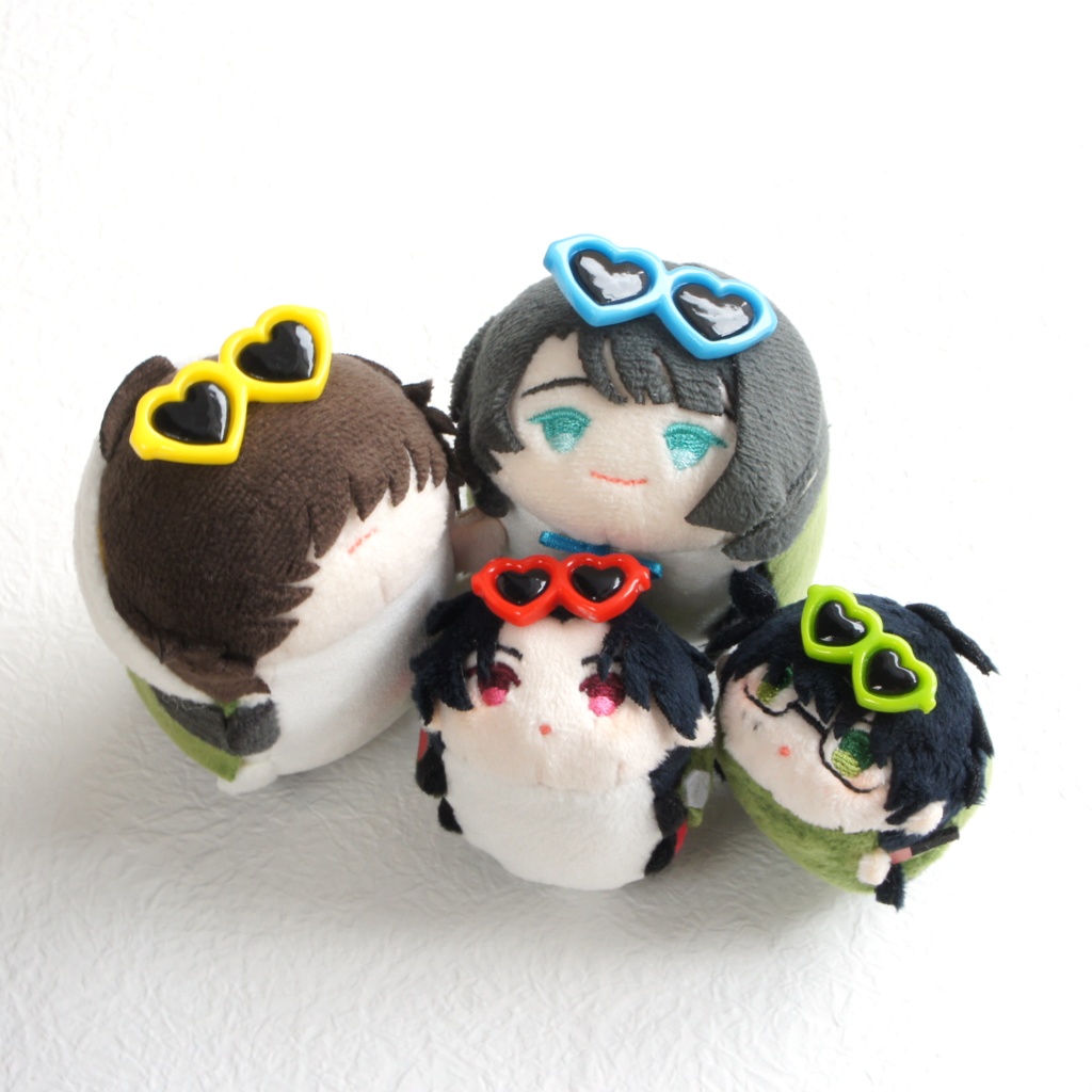 【もち・ぬい用】ハッピーバケーションサングラス