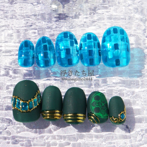 【松井江】刀剣乱舞 松井江(江おんすていじ)イメージネイルチップ