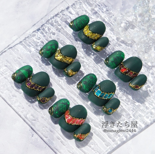 【五月雨江】刀剣乱舞 五月雨江(江おんすていじ)イメージネイルチップ