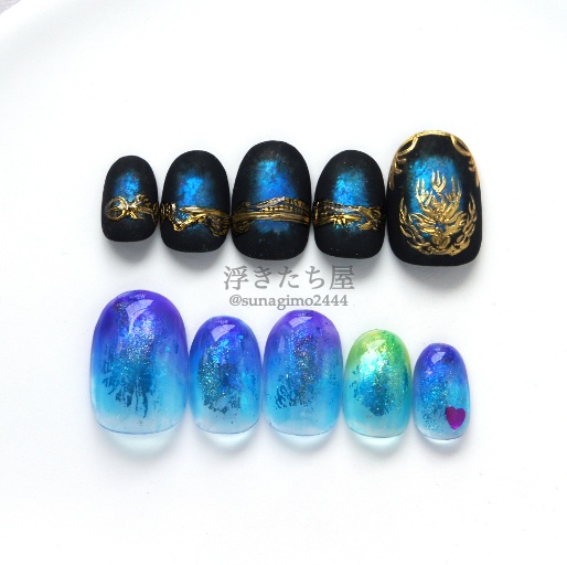 【小竜景光】刀剣乱舞 小竜景光イメージネイルチップ