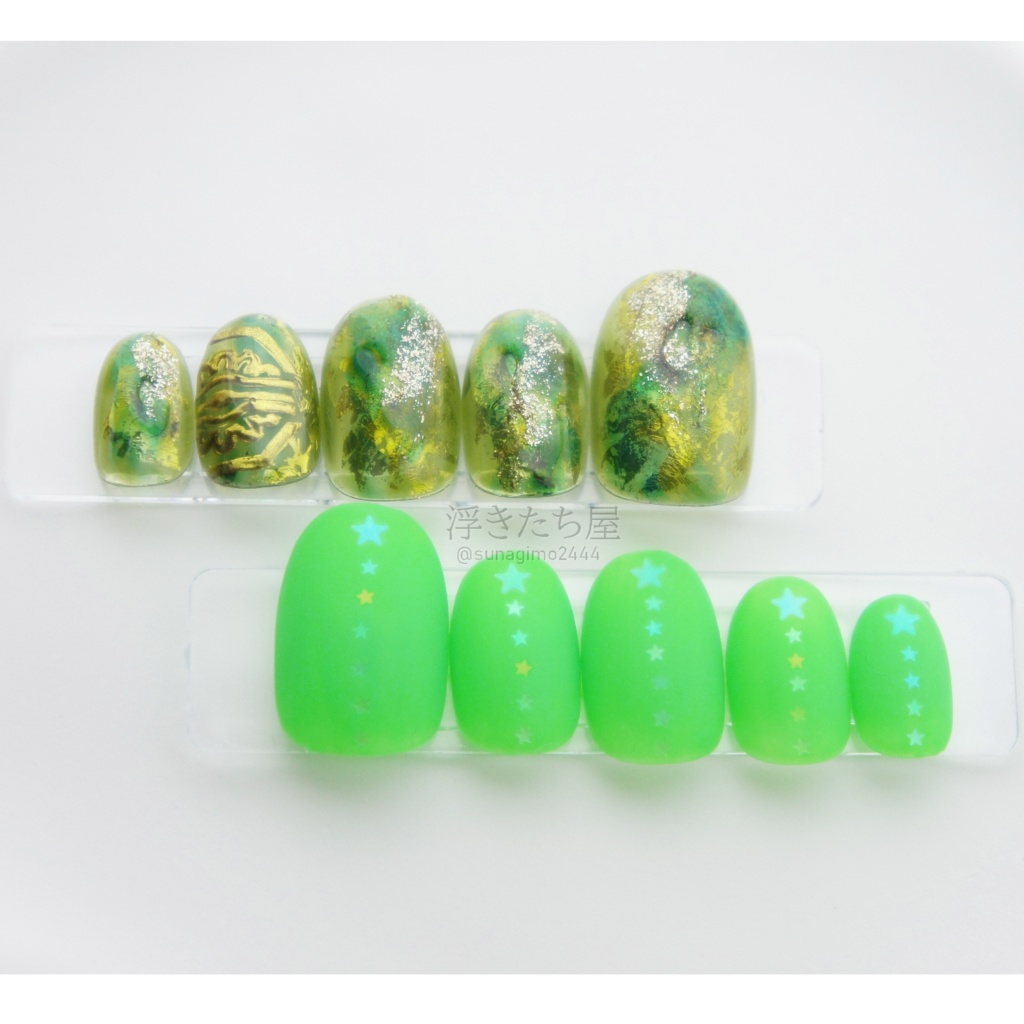 【篭手切江】刀剣乱舞 篭手切江イメージネイルチップ