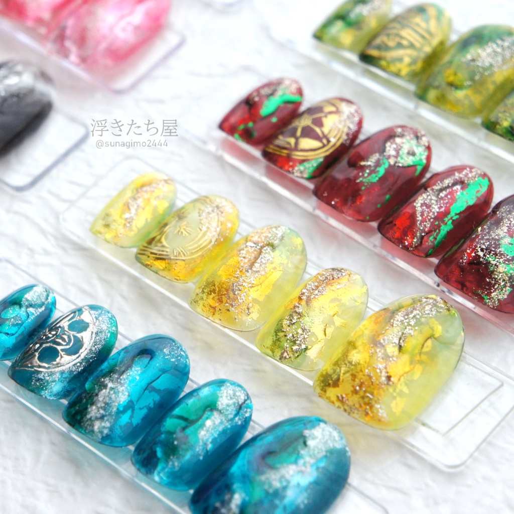 【松井江】刀剣乱舞 松井江イメージネイルチップ