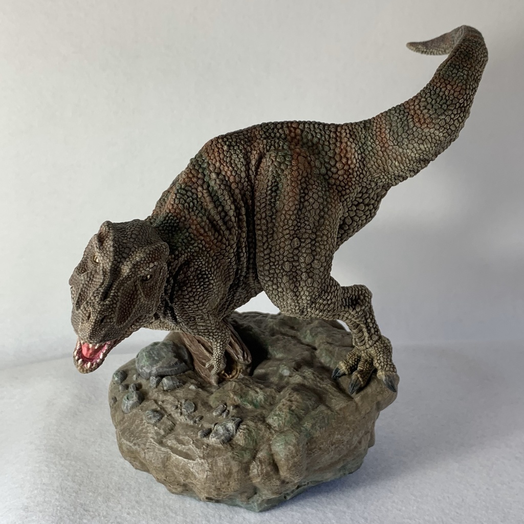 【STLデータ】ティラノサウルス ジオラマ台座付き