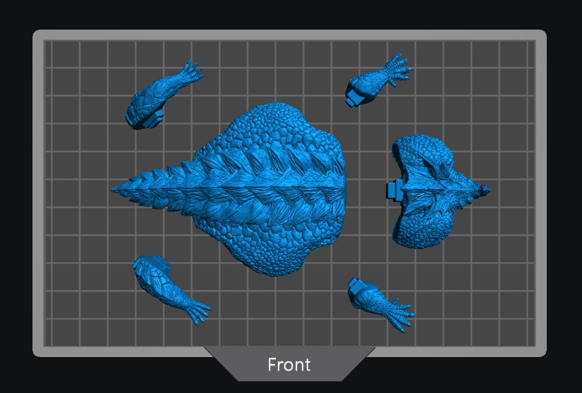 【STL】とろけたドラゴンの『トロゴン』