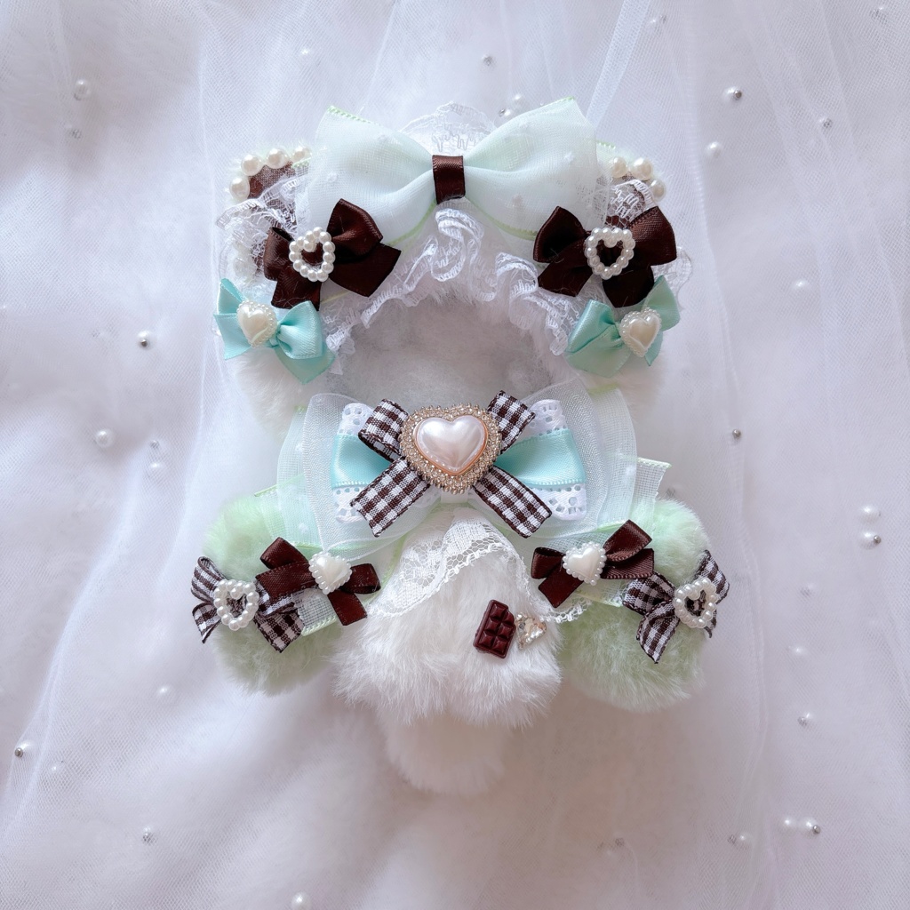 いちごチョコ・チョコミントねこちゃん