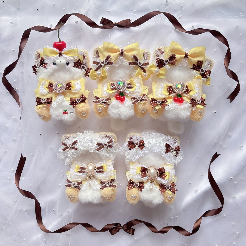 【10~12cm 11~14cm】プリンねこちゃん🐱🍮