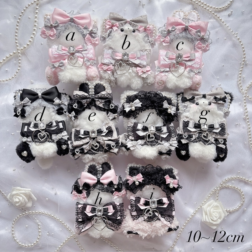 【10~12cm.11~14cm】pink×gray×black