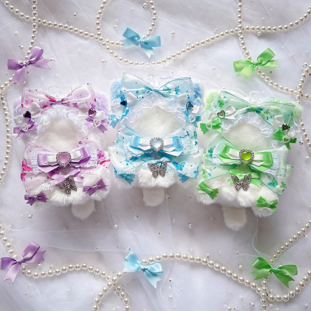 【10~12cm 11~14cm】𝐓𝐰𝐢𝐧𝐤𝐥𝐞 𝐁𝐮𝐭𝐭𝐞𝐫𝐟𝐥𝐲