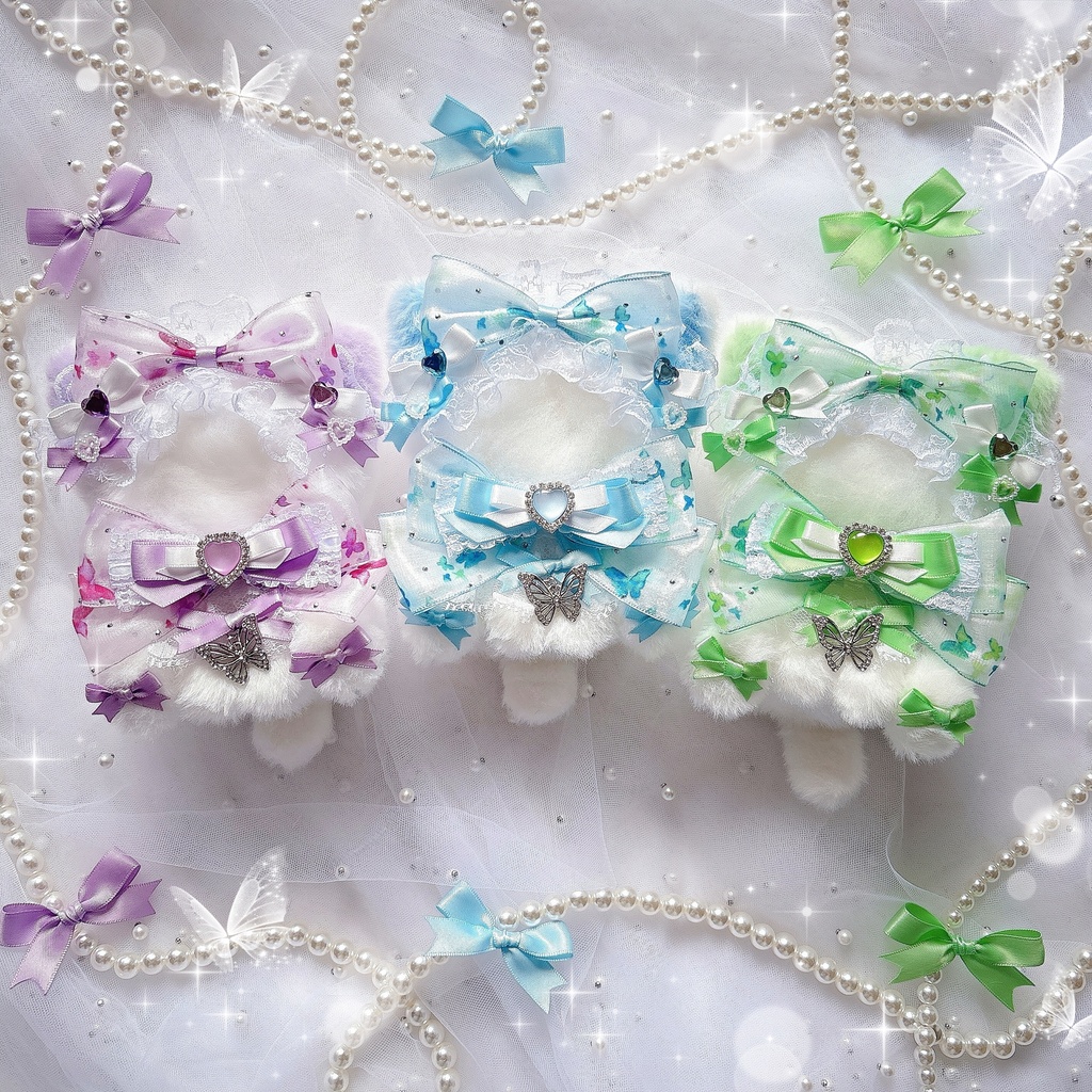 【10~12cm 11~14cm】𝐓𝐰𝐢𝐧𝐤𝐥𝐞 𝐁𝐮𝐭𝐭𝐞𝐫𝐟𝐥𝐲