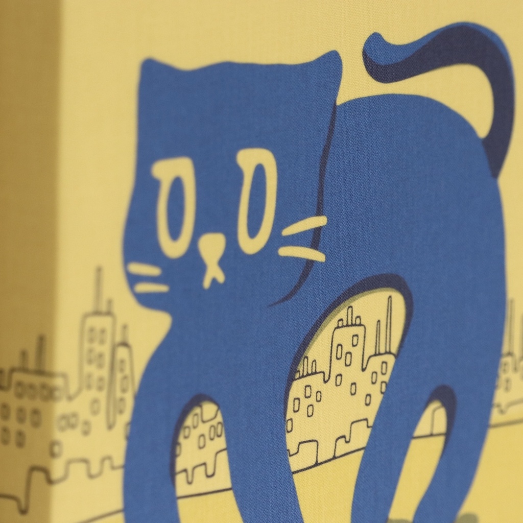 ファブリックパネル 「@neko_A」 アートパネル