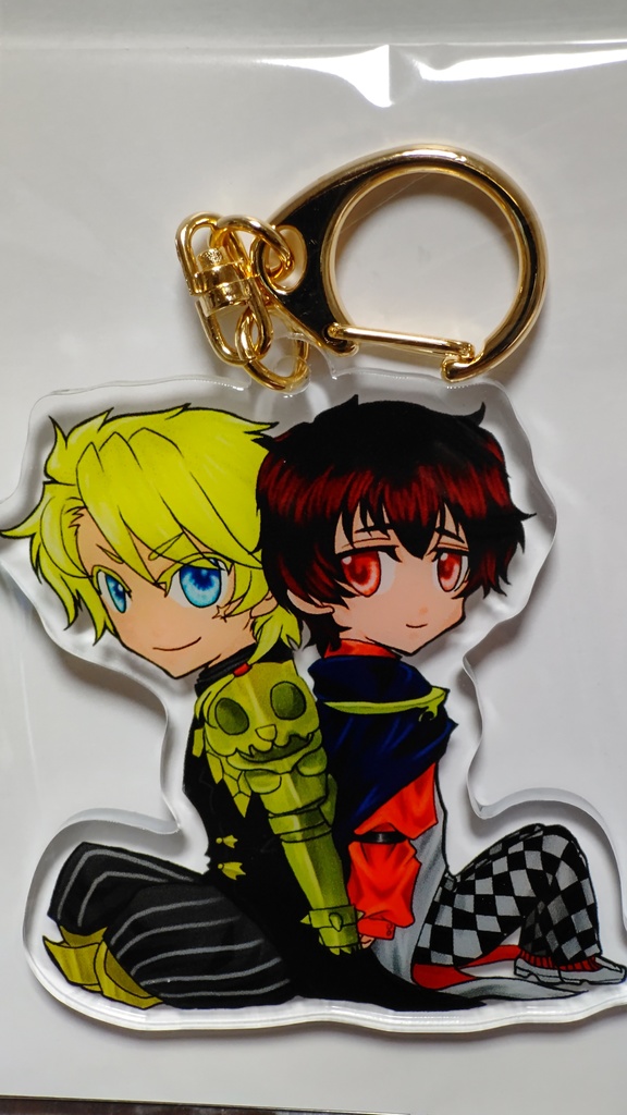 レイケル&レインジアクリルキーホルダー
