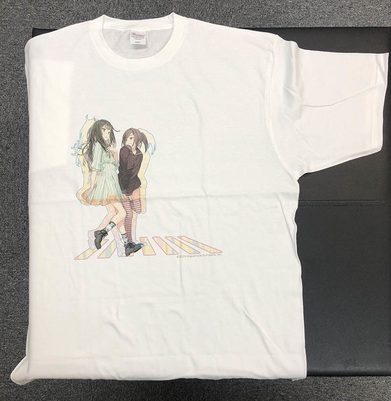 こちはは発売記念『じんるいのみなさまへ』カップリングTシャツ【Crosswalk】