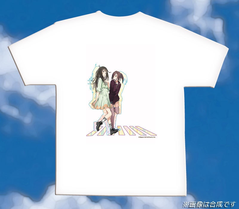 こちはは発売記念『じんるいのみなさまへ』カップリングTシャツ【Crosswalk】