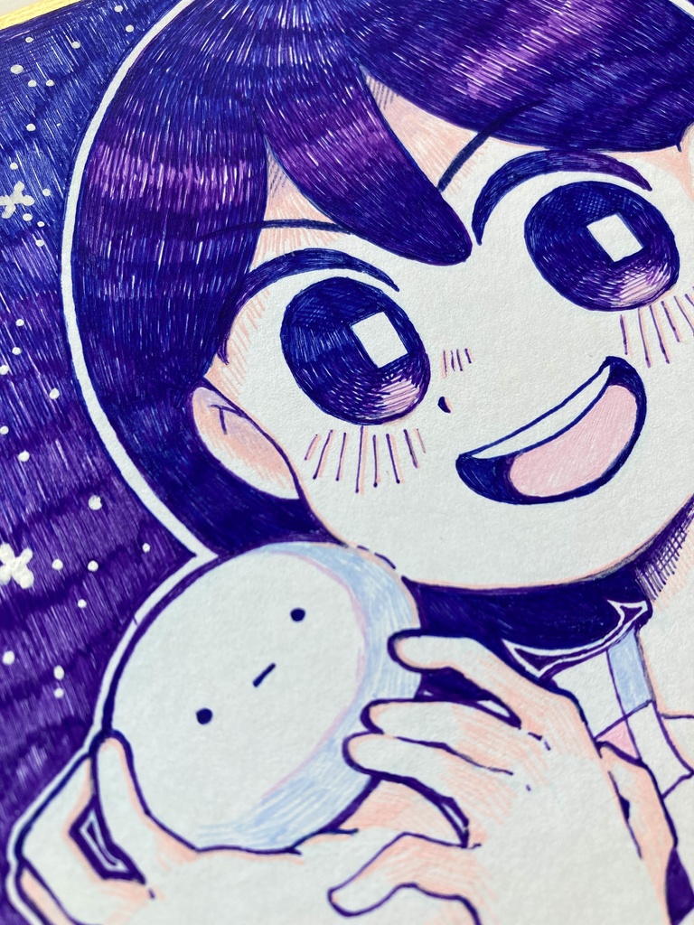 【原画】色紙『ヘクトール』