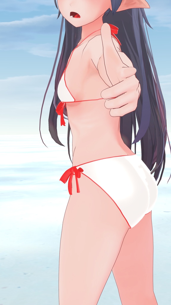 おおきなリボン🎀の水着👙forDigi-el